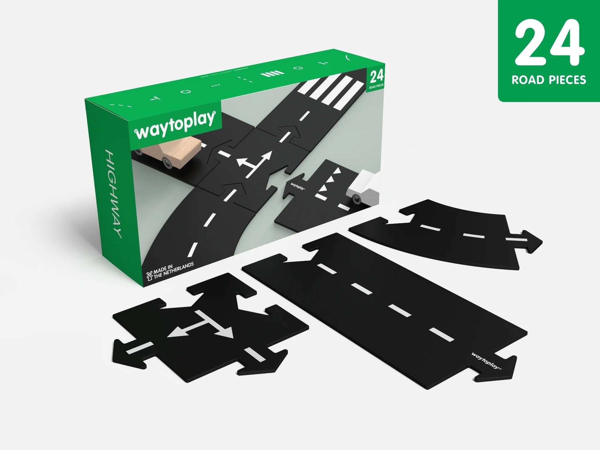 Traseu auto Waytoplay, Highway, 24 piese