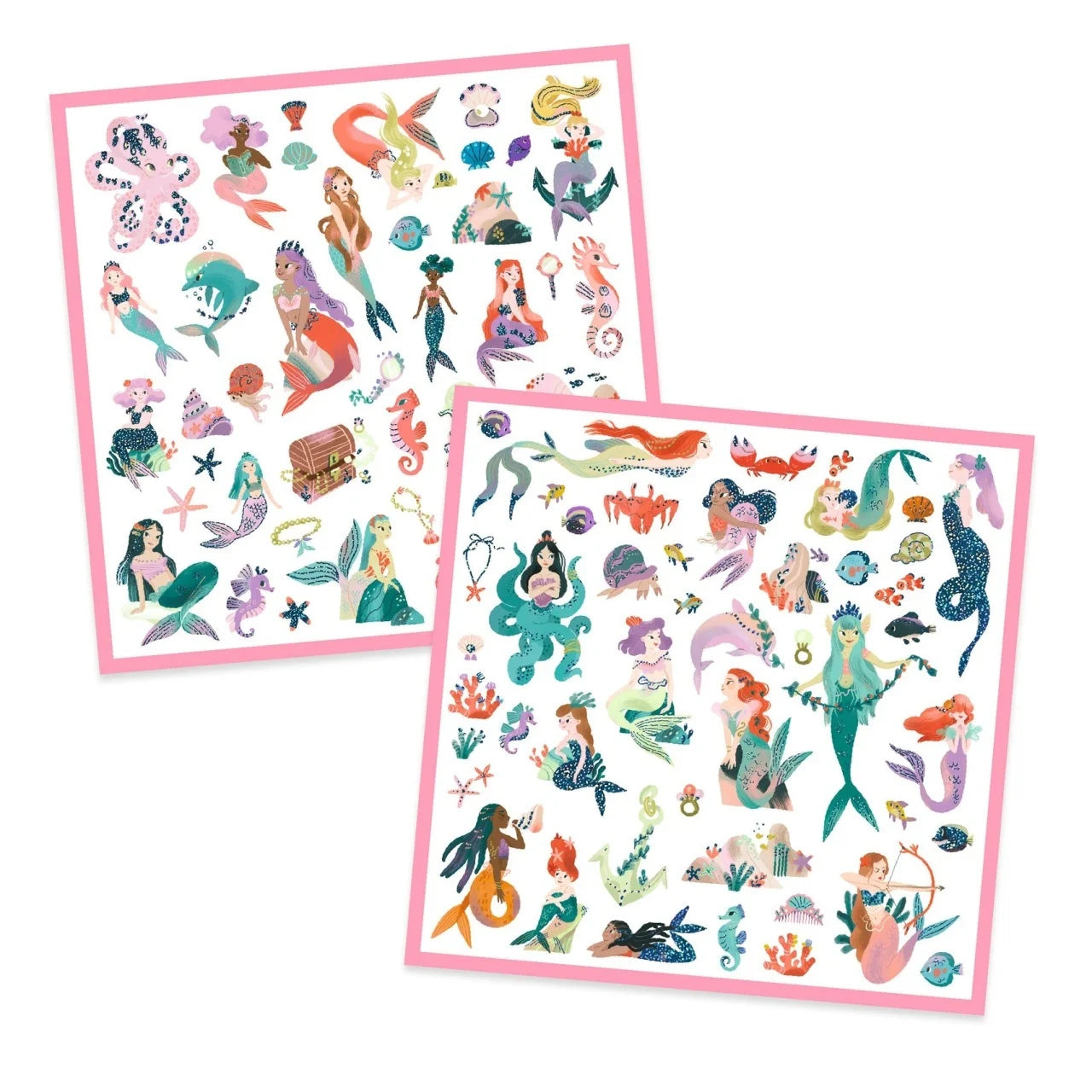 Abțibilduri Sirene, Djeco