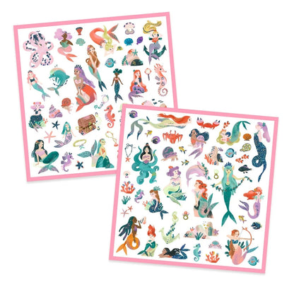 Abțibilduri Sirene, Djeco