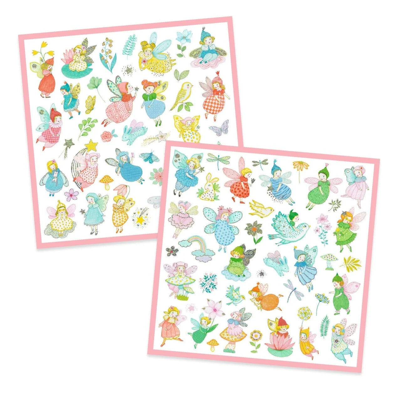 Abțibilduri Zâne delicate, Djeco