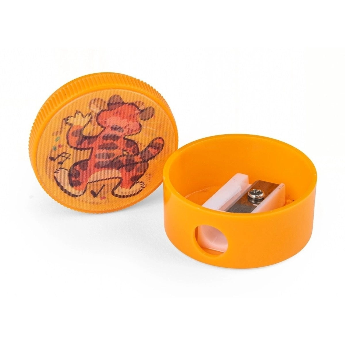 Ascuțitoare animată cu efect 3D Moulin Roty – accesorii școlare copii