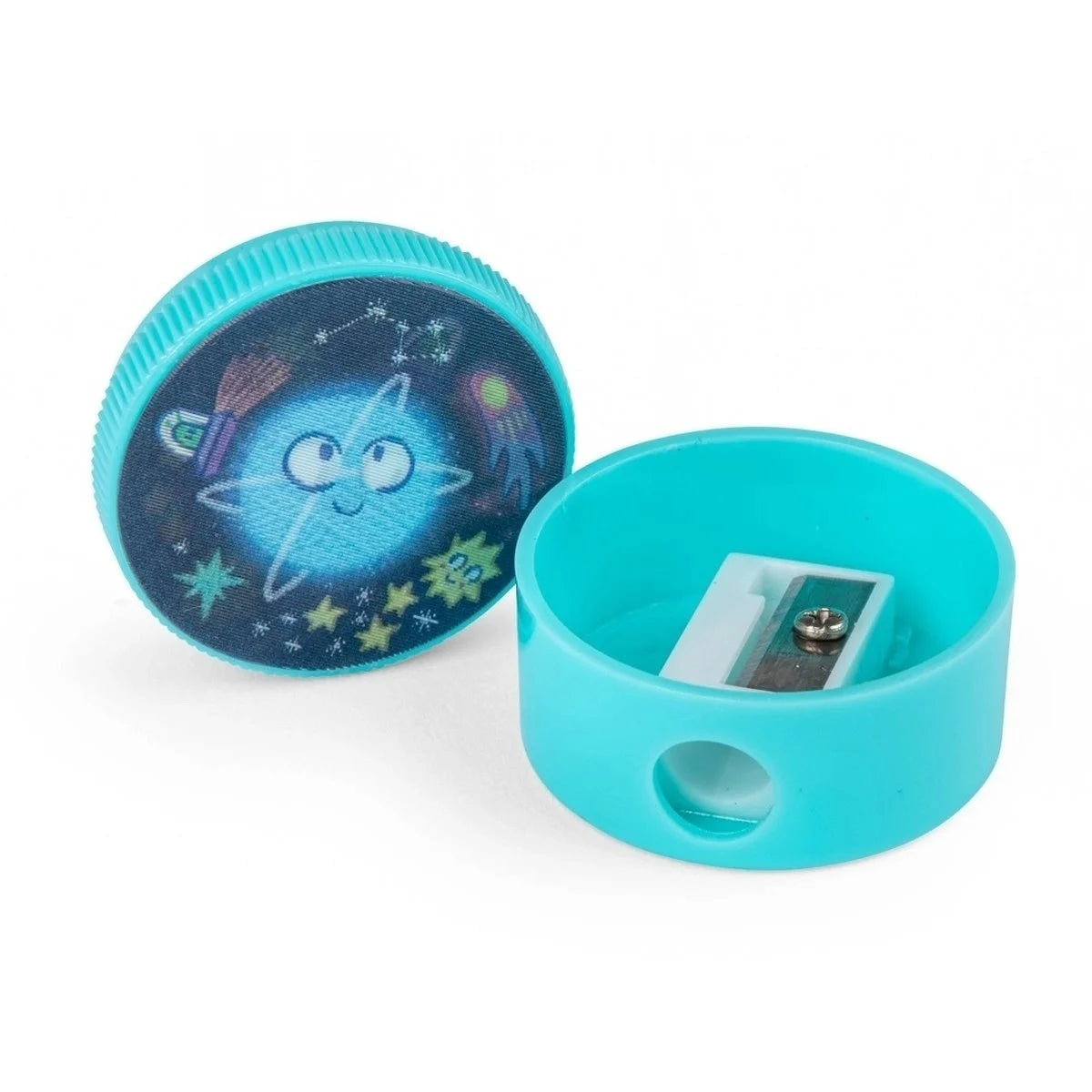 Ascuțitoare animată cu efect 3D Moulin Roty – accesorii școlare copii