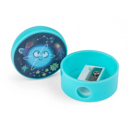 Ascuțitoare animată cu efect 3D Moulin Roty – accesorii școlare copii