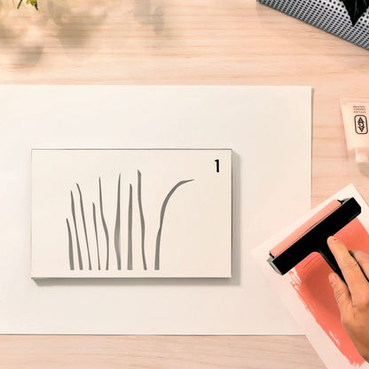 Atelier creativ 47 pentru adulți – Imprimare pe gel, Djeco