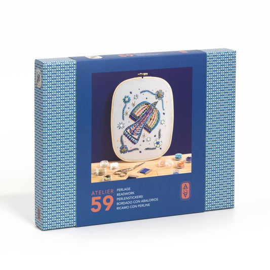 Atelier creativ 59 pentru adulți – Broderie cu mărgele, Djeco