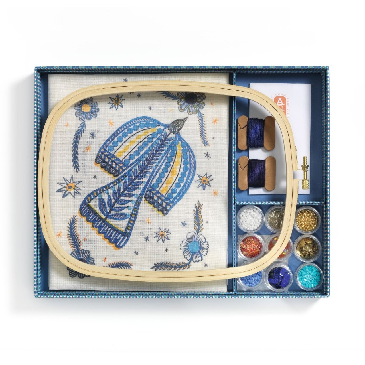 Atelier creativ 59 pentru adulți – Broderie cu mărgele, Djeco