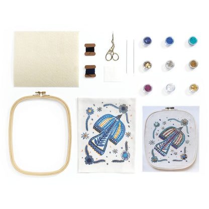 Atelier creativ 59 pentru adulți – Broderie cu mărgele, Djeco