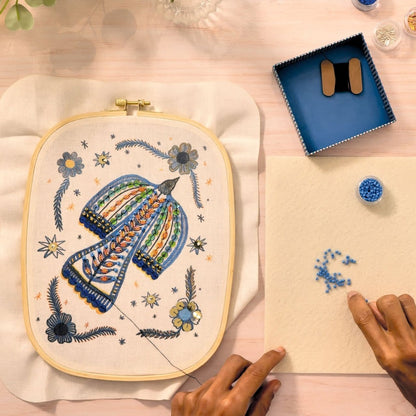 Atelier creativ 59 pentru adulți – Broderie cu mărgele, Djeco