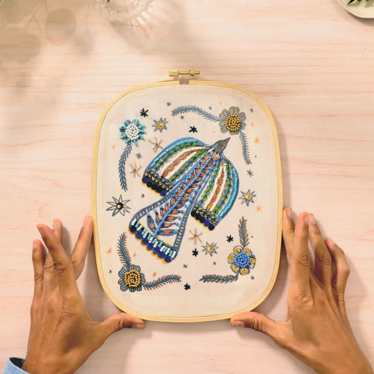 Atelier creativ 59 pentru adulți – Broderie cu mărgele, Djeco