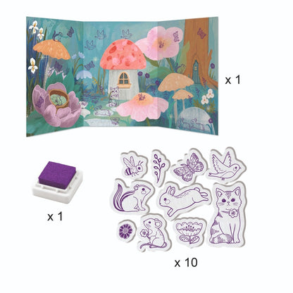 Atelier creativ Animăluțe drăgălașe, Djeco