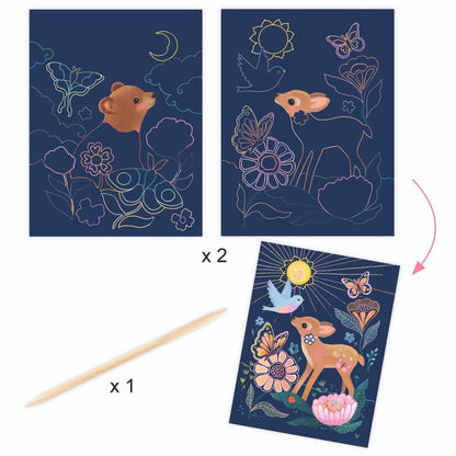 Atelier creativ Animăluțe drăgălașe, Djeco