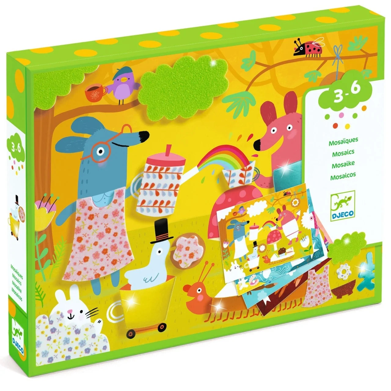 Atelier creativ „Colaj cu spumă autoadezivă” – Djeco