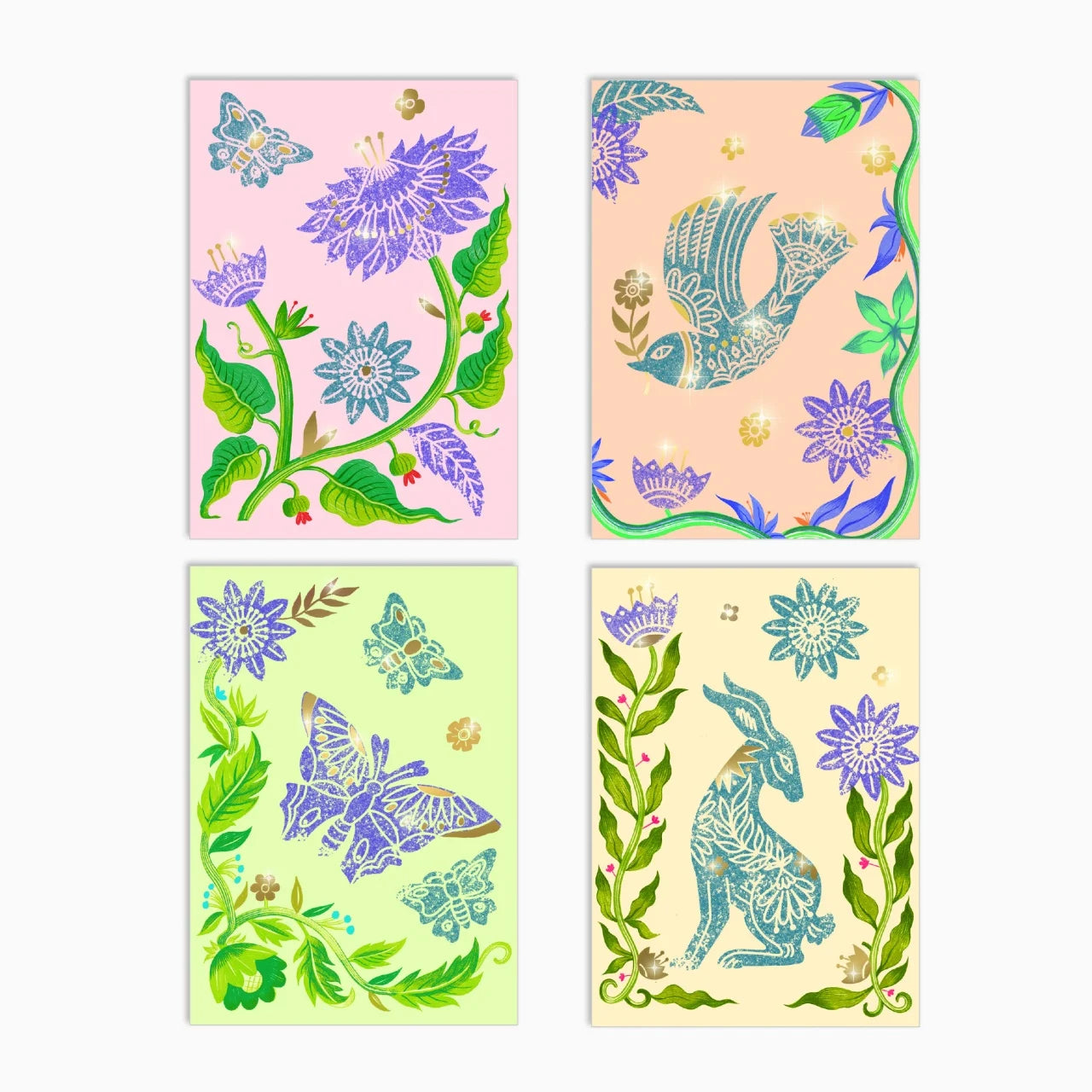 Atelier creativ de gravură – Pasiune pentru flori, Djeco