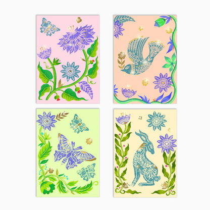 Atelier creativ de gravură – Pasiune pentru flori, Djeco