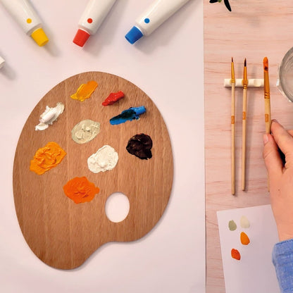 Atelier creativ de pictură pentru adulți Flori, Djeco