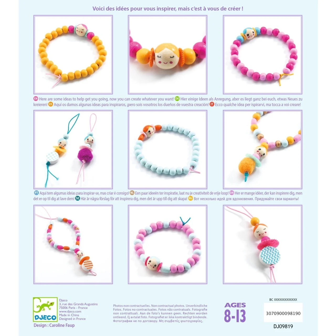 Atelier creativ „Mărgele și figurine” – Djeco