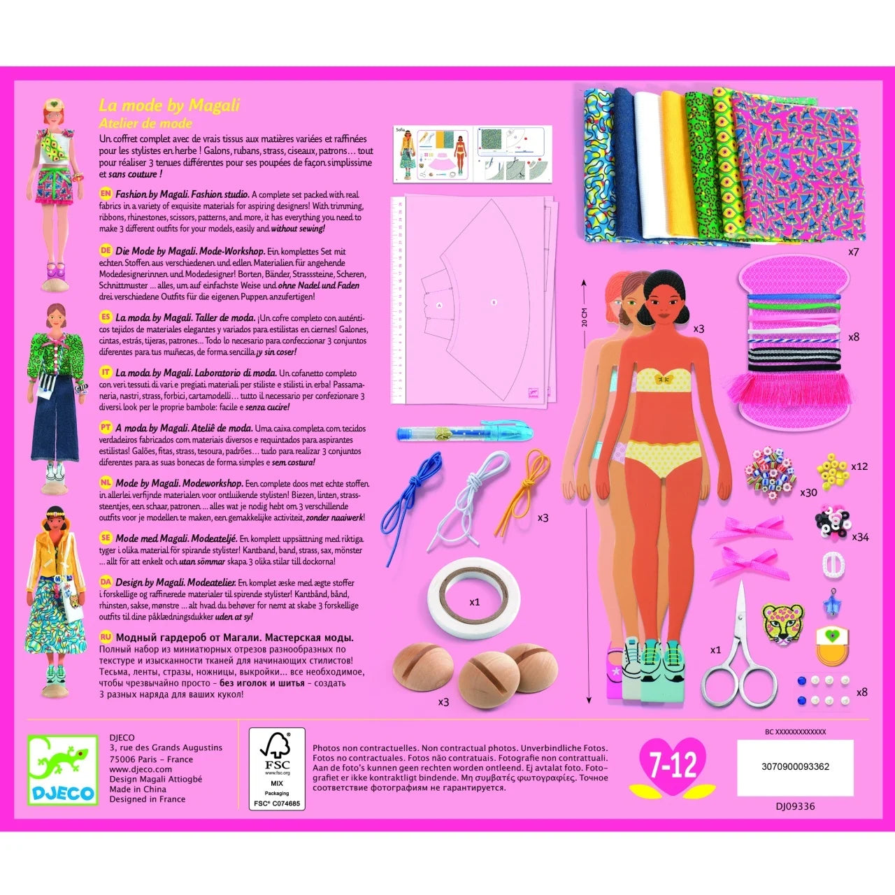 Atelier de creație Moda by Magali, Djeco