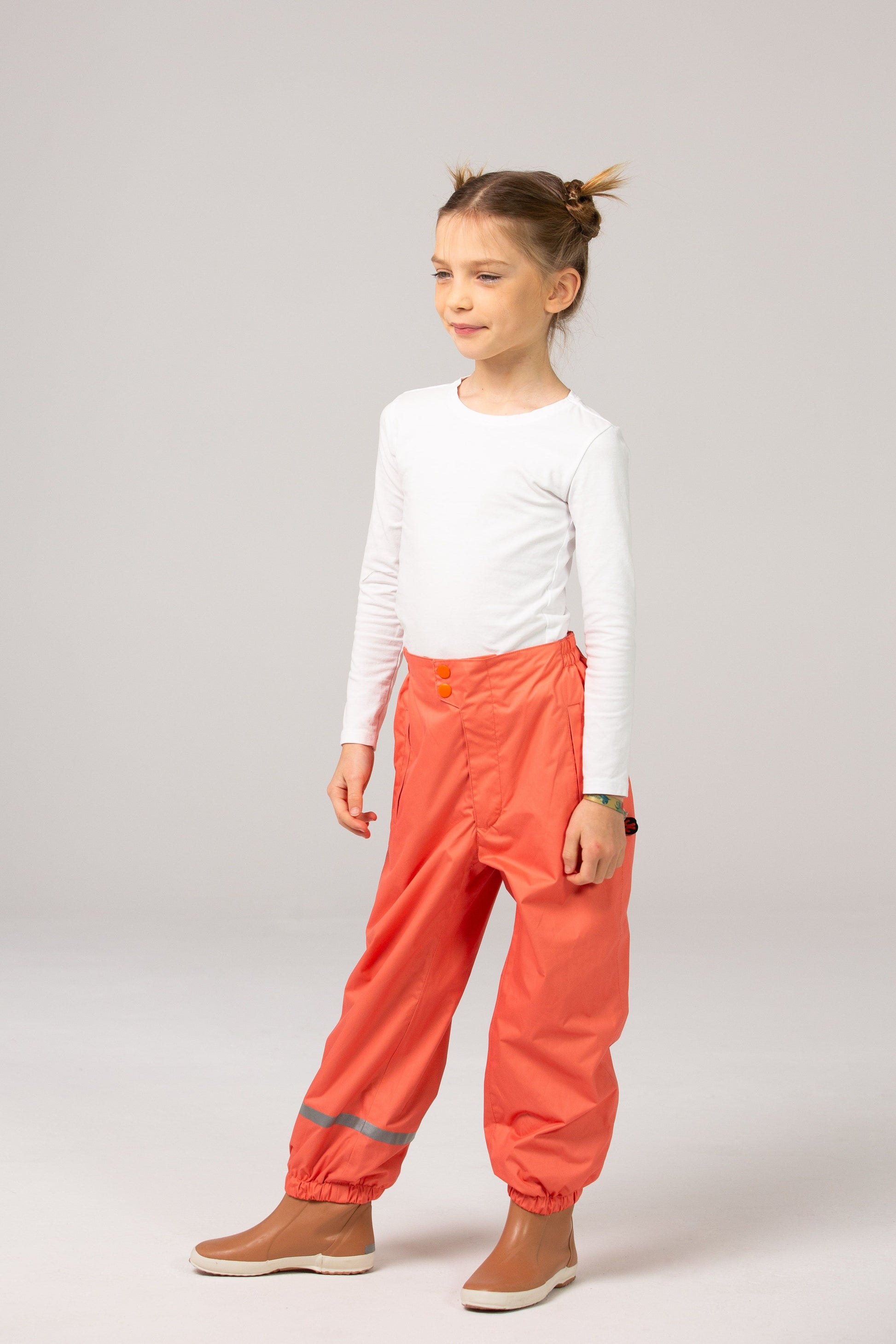 Pantaloni de ploaie - Coral - Ducksday