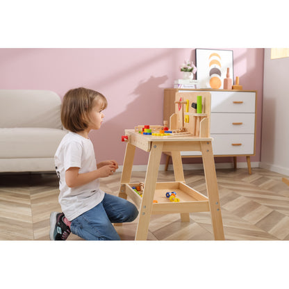Banc de lucru natur accesorizat, Viga