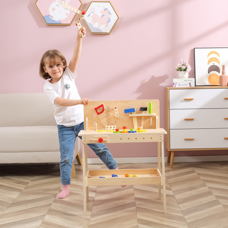 Banc de lucru natur accesorizat, Viga
