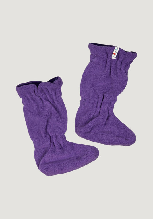 Botoșei ManyMonths Winter Booties pt babywearing - Acai Berry