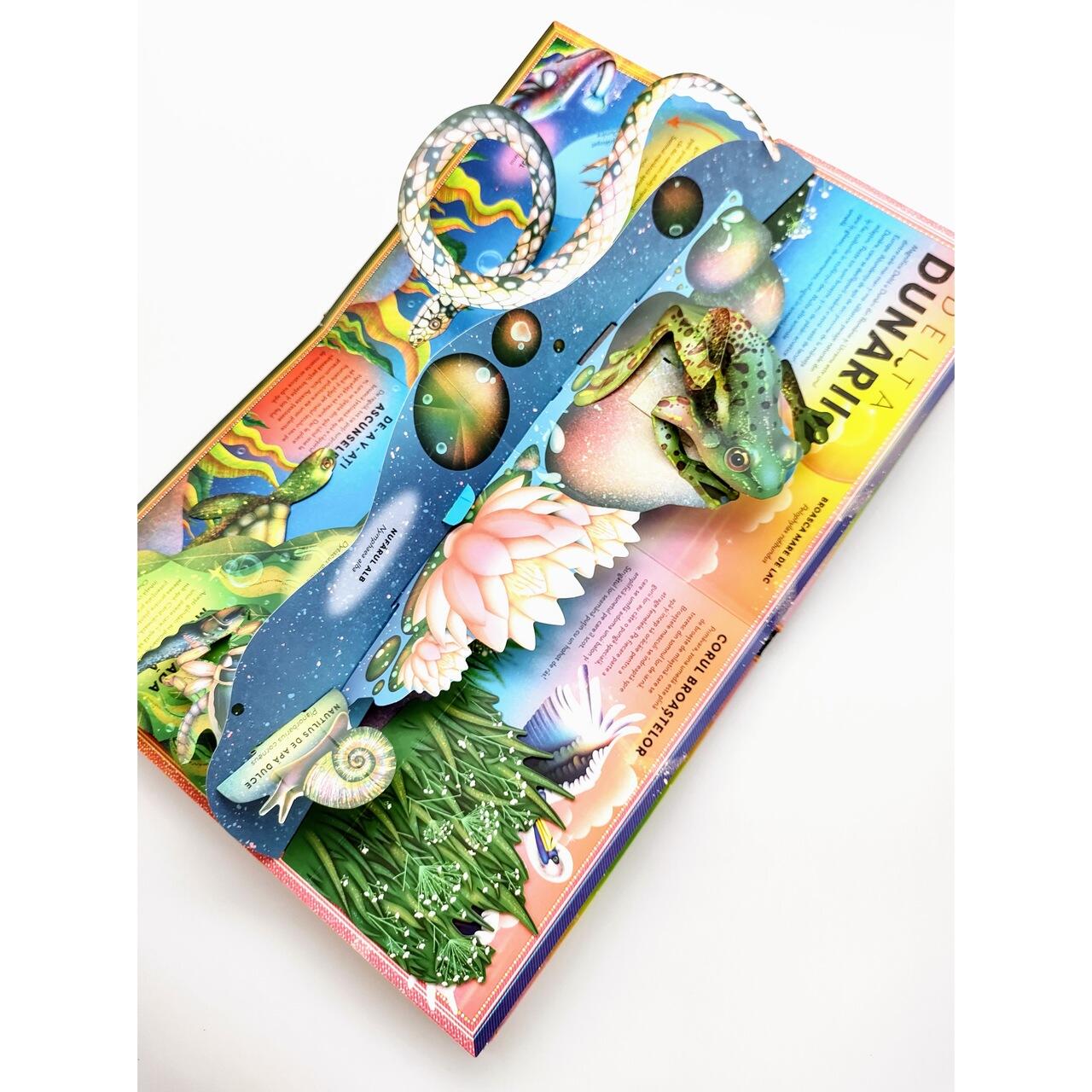 Formidabila carte cu broaște și alte creaturi acvatice