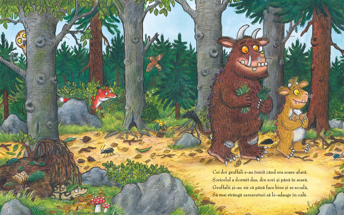 Bunicuța Gruffalo- de Julia Donaldson, cu ilustrații de Axel Scheffler