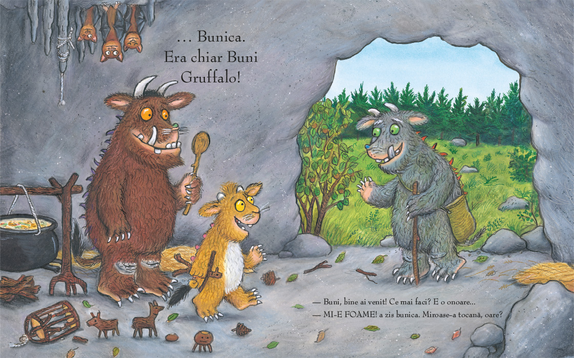 Bunicuța Gruffalo- de Julia Donaldson, cu ilustrații de Axel Scheffler