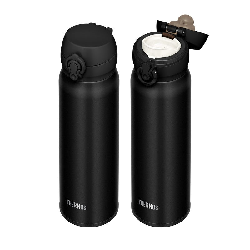 Cană termos mobilă - negru mat- 600 ml - Thermos