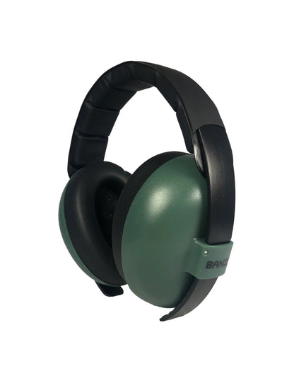 Banz Bubzee - Căști antifonice pentru bebeluși Dark Green