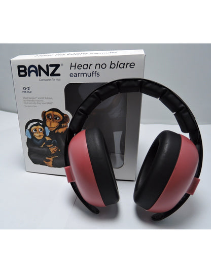 Banz Bubzee - Căști antifonice pentru bebeluși Maroon