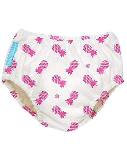 Scutec refolosibil de înot Charlie Banana cu interior de Tencel - Hot Pineapple