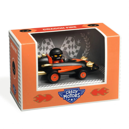 Colecția Crazy Motors Djeco, Mașină de cursa, Dragon Fire