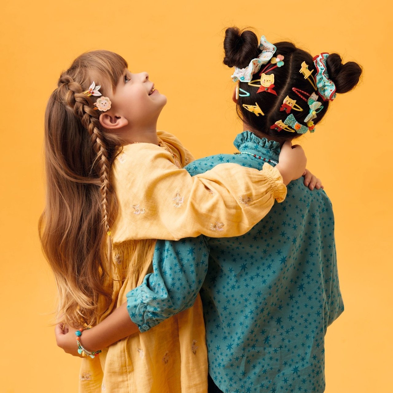 Colecția Plume – 3 agrafe de păr Nadette, Djeco