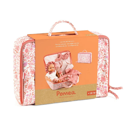 Bebeluşa Lily cu accesorii - Colecția Pomea, Djeco