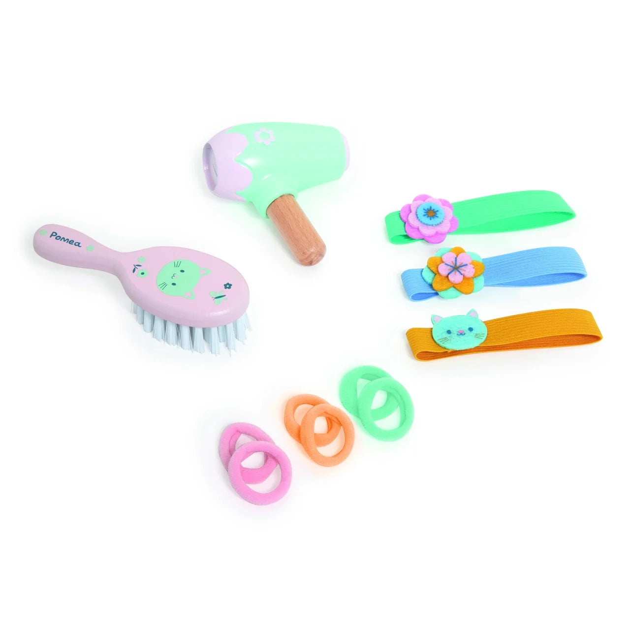 Colecția Pomea – Set de coafură pentru păpuși
