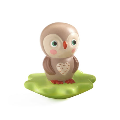 Cutie muzicală magnetică cu bufniță și vulpe, Djeco