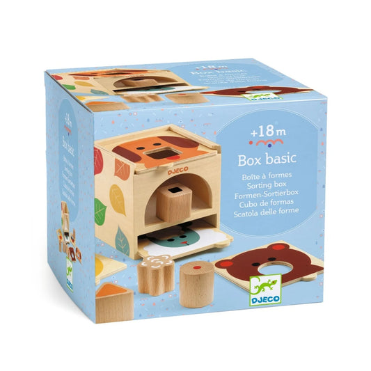 Cutie sortatoare Basic Box, Djeco