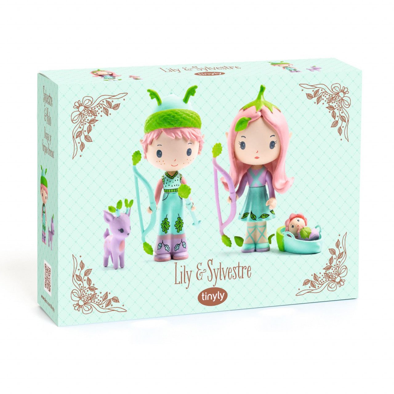 Figurine Tinyly Elfii Lily & Sylvestre, Djeco