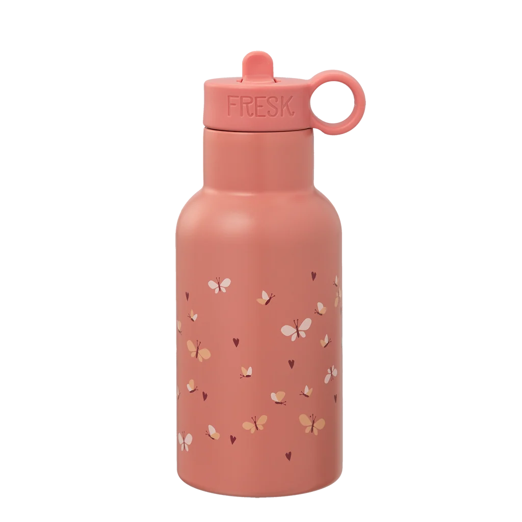 Sticlă termos Fresk pentru copii, 350 ml, model Butterfly