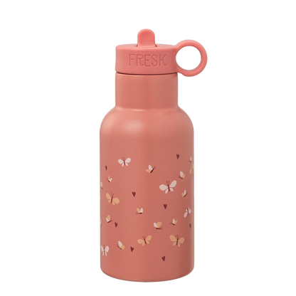 Sticlă termos Fresk pentru copii, 350 ml, model Butterfly