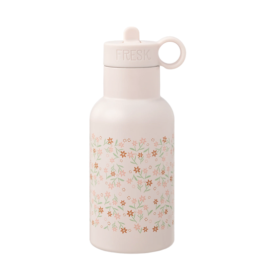 Sticlă termos Fresk pentru copii, 350 ml, model Garden Flowers