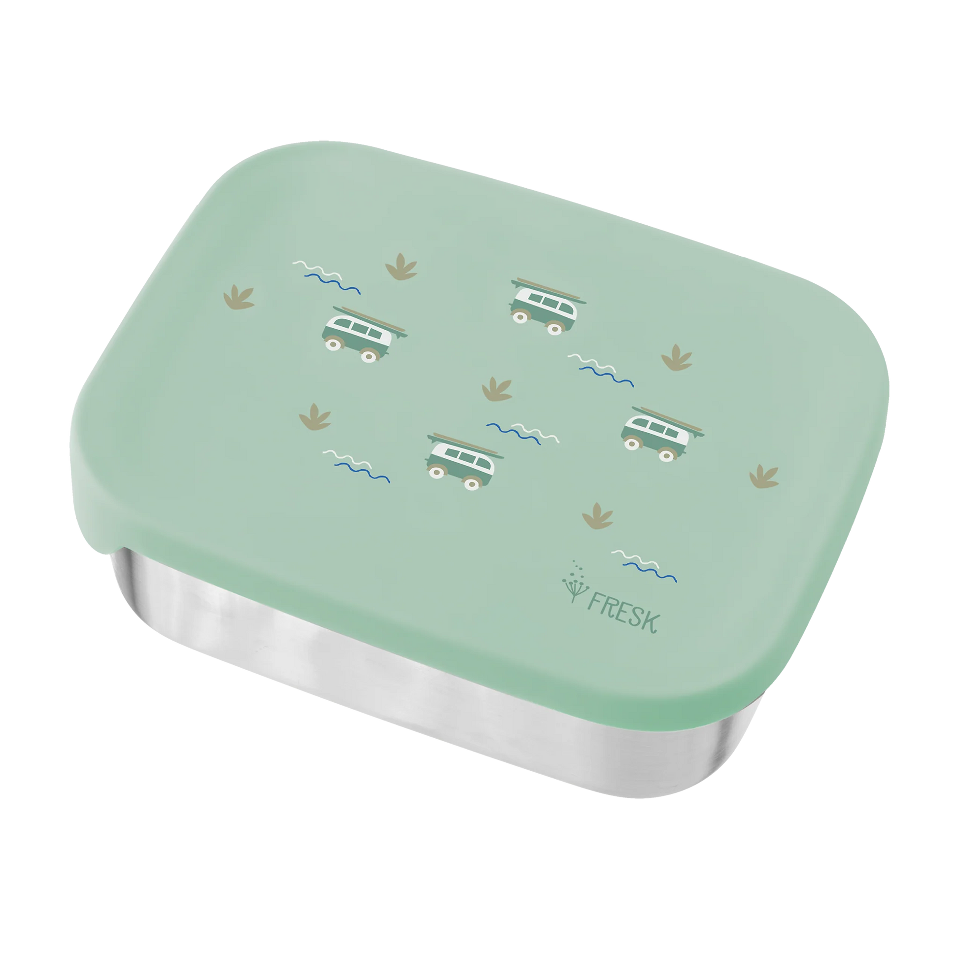 Cutie de prânz din oțel inoxidabil, Fresk, model Surfboy