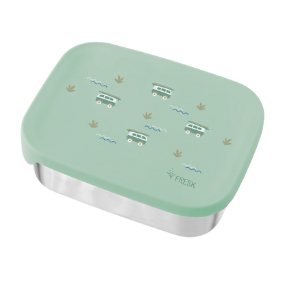 Cutie de prânz din oțel inoxidabil, Fresk, model Surfboy