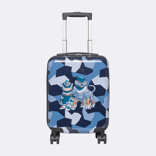 Troler pentru copii, cu roți 360°, Tiger Race