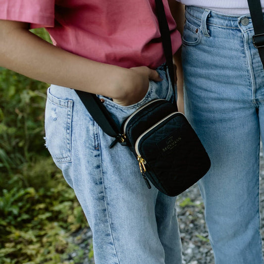 Geantă Crossbody, Black Gold