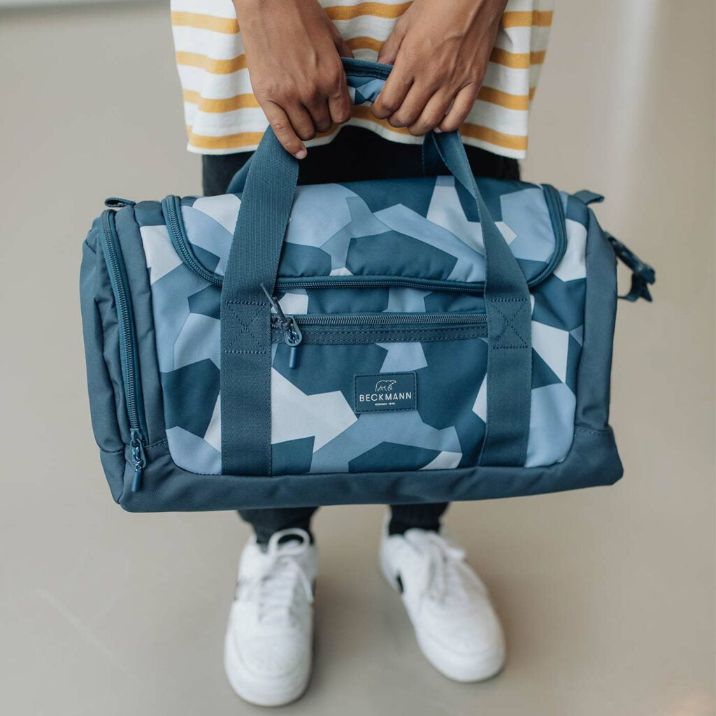 GEANTA SPORT/ ANTRENAMENTE, Blue Camo