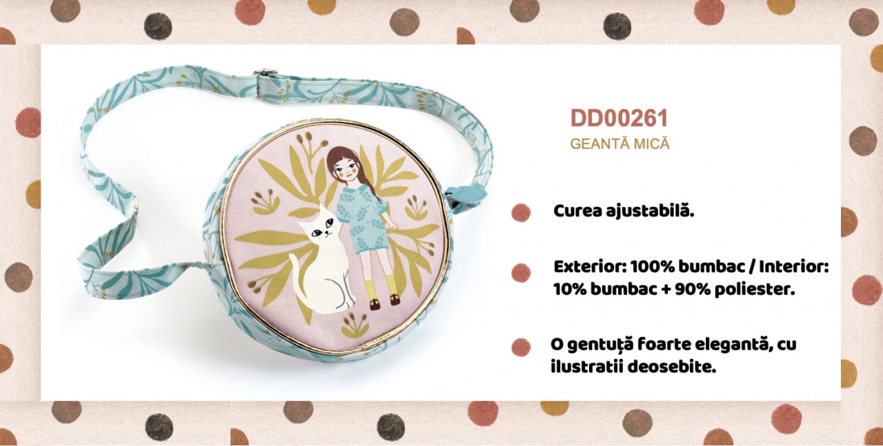 Gentuță rotundă Pisica, Djeco