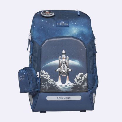 Ghiozdan, rucsac ergonomic cu pernǎ de aer Beckmann, Active Air FLX, Space Mission