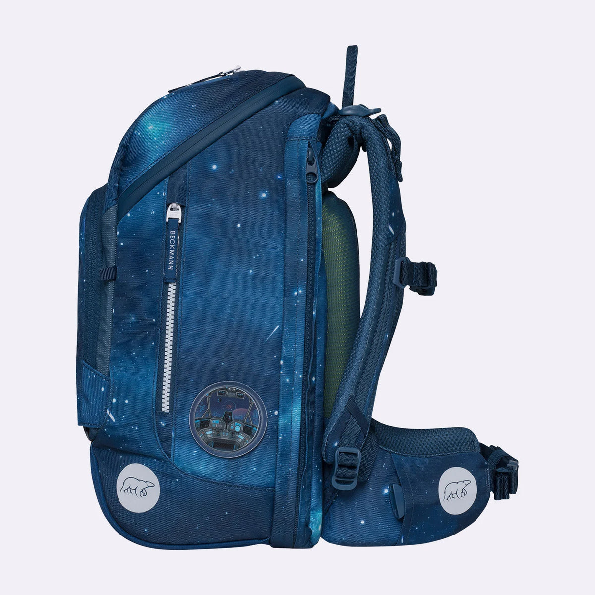 Ghiozdan, rucsac ergonomic cu pernǎ de aer Beckmann, Active Air FLX, Space Mission